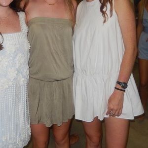 Olive Green Alice & Olivia Dress